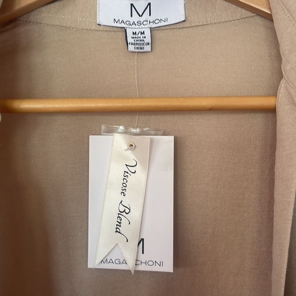 Tan button up - Picture 5 of 5